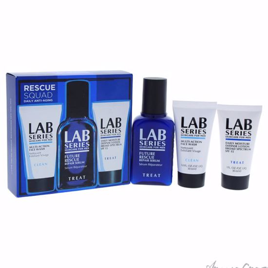 Rescue Squad Daily Anti-Aging by Lab Series for Men - 3 Pc S