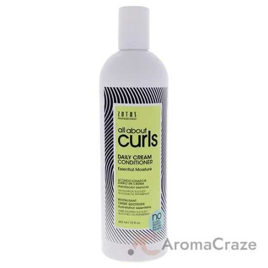 Picture of Daily Cream Conditioner by All About Curls for Unisex - 15.0 oz Conditioner