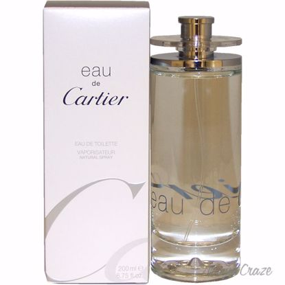 Eau de Cartier by Cartier for Unisex - 6.75 oz EDT Spray