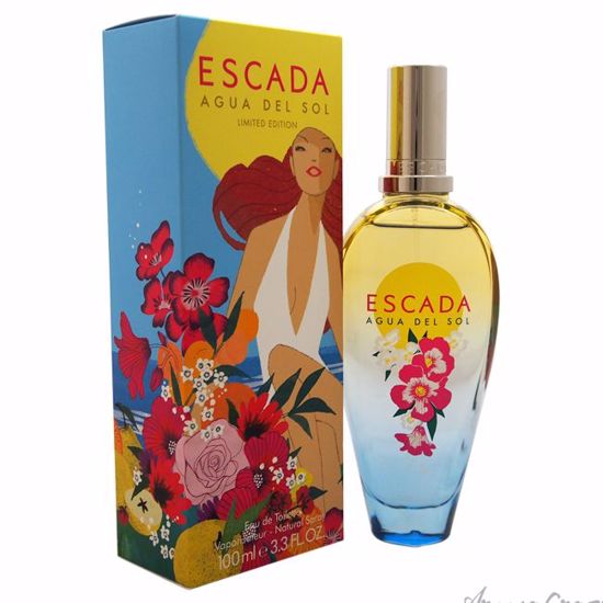 Agua Del Sol by Escada for Women - 3.3 oz EDT Spray (Limited