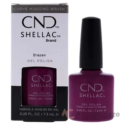 Picture of Shellac Nail Color - Brazen by CND for Women - 0.25 oz Nail Polish