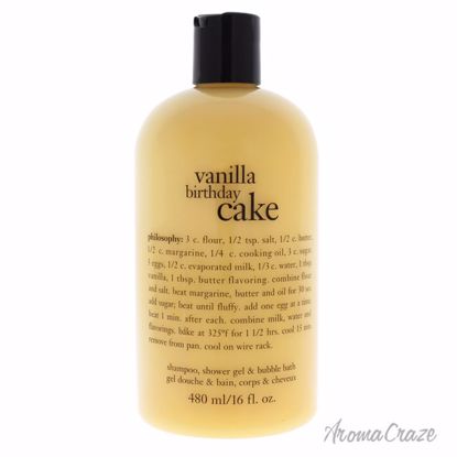 Vanilla Birthday Cake - by Philosophy for Unisex - 16 oz Bat