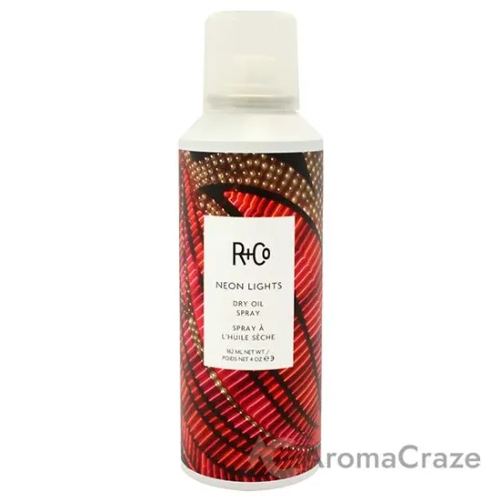 Picture of Neon Lights Dry Oil Spray by R+Co for Unisex - 4 oz Spray