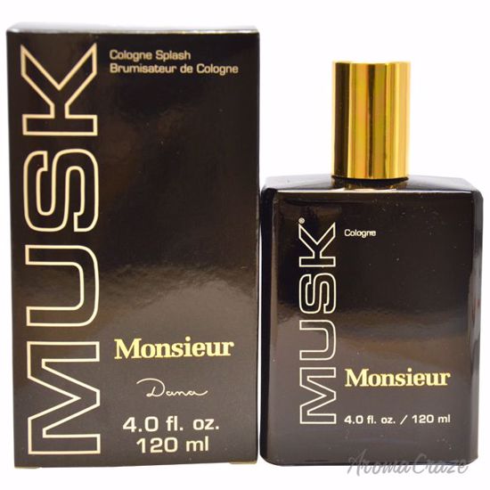 Monsieur Musk by Dana for Men - 4 oz Cologne Splash