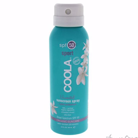 Sport Sunscreen Spray SPF 50 - Unscented by Coola for Unisex