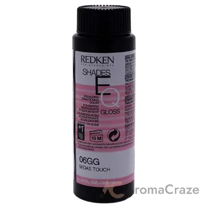 Picture of Shades EQ Color Gloss - 06GG Midas Touch by Redken for Unisex - 2 oz Hair Color