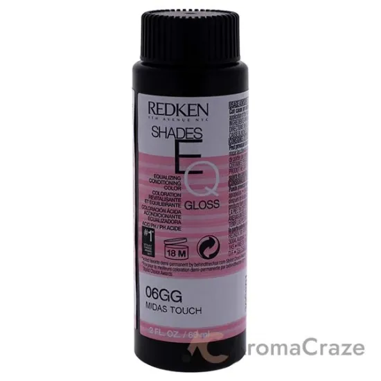 Picture of Shades EQ Color Gloss - 06GG Midas Touch by Redken for Unisex - 2 oz Hair Color