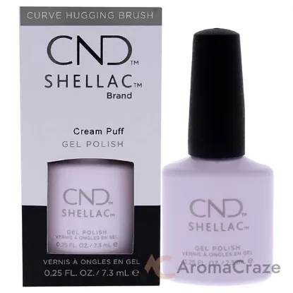 Picture of Shellac Nail Color - Cream Puff by CND for Women - 0.25 oz Nail Polish