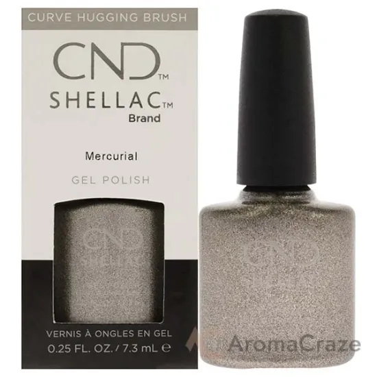 Picture of Shellac Nail Color - Mercurial by CND for Women - 0.25 oz Nail Polish