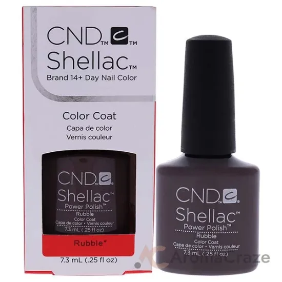 Picture of Shellac Nail Color - Rubble by CND for Women - 0.25 oz Nail Polish