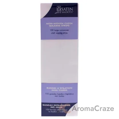 Picture of Non-woven Cloth Waxing Strips by Satin Smooth for Women - 100 Pack Strips