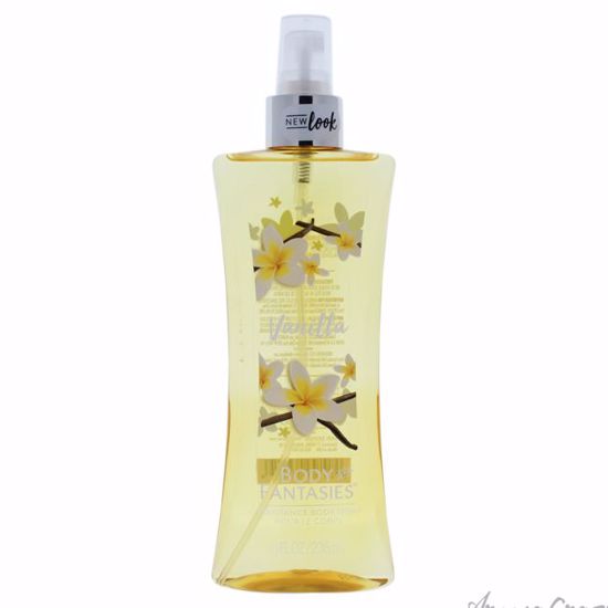 Vanilla Body Spray by Body Fantasies for Women - 8 oz Body S