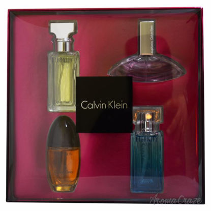 Calvin Klein Variety by Calvin Klein for Women - 4 Pc Mini G