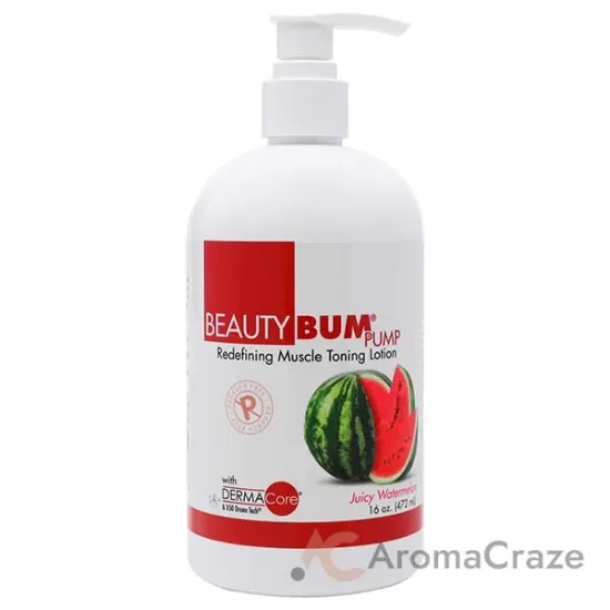 Picture of BeautyBum Redefining Muscle Toning Lotion - Juicy Watermelon by BeautyFit for Women - 16 oz Cream