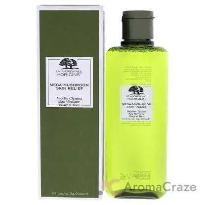 Picture of Mega-Mushroom Skin Relief Micellar Cleanser by Origins for Unisex - 6.7 oz Cleanser