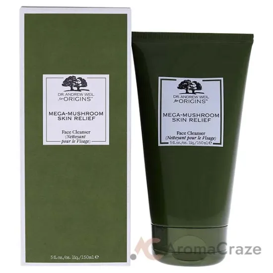 Picture of Mega-Mushroom Skin Relief Face Cleanser by Origins for Unisex - 5 oz Cleanser
