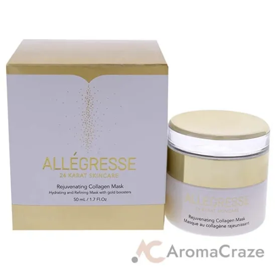 Picture of Rejuvenating Collagen Mask by Allegresse 24K for Unisex - 1.7 oz Mask