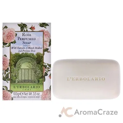 Picture of Perfumed Soap - Rose by LErbolario for Unisex - 3.5 oz Soap