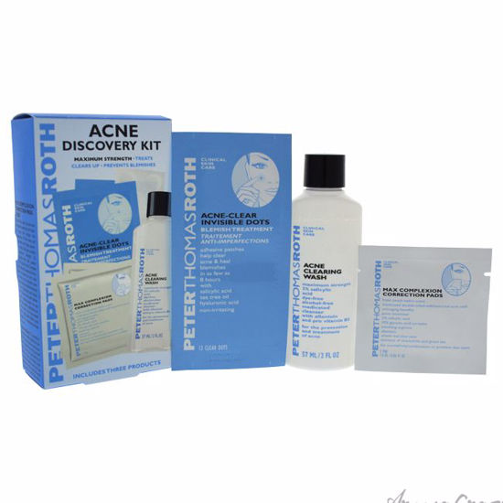 Acne Discovery Kit by Peter Thomas Roth for Unisex - 3 Pc Ki