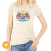 Picture of V-Neck Tee - Anchors Away by Delsol for Women - 1 Pc T-Shirt (XL)