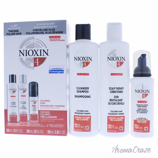 System 4 Colored Hair Progressed Thinning Kit by Nioxin for 