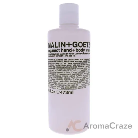 Picture of Bergamot Hand and Body Wash by Malin + Goetz for Unisex - 16 oz Hand and Body Wash
