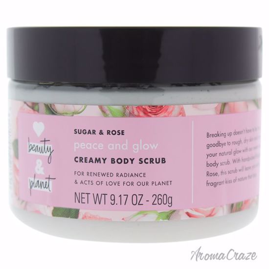 Sugar and Rose Creamy Body Scrub by Love Beauty and Planet f