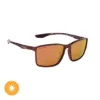 Picture of Solize Last Time Around - Metallic Orange to Brown by DelSol for Unisex - 1 Pc Sunglasses