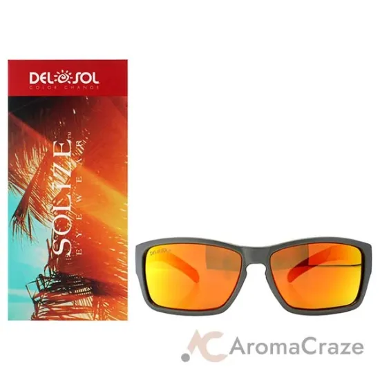 Picture of Solize Island of Memories - Charcoal to Ebony by DelSol for Unisex - 1 Pc Sunglasses