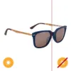 Picture of Solize Little Blue Number - Blue and Silver to Gold by DelSol for Unisex - 1 Pc Sunglasses