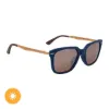 Picture of Solize Little Blue Number - Blue and Silver to Gold by DelSol for Unisex - 1 Pc Sunglasses