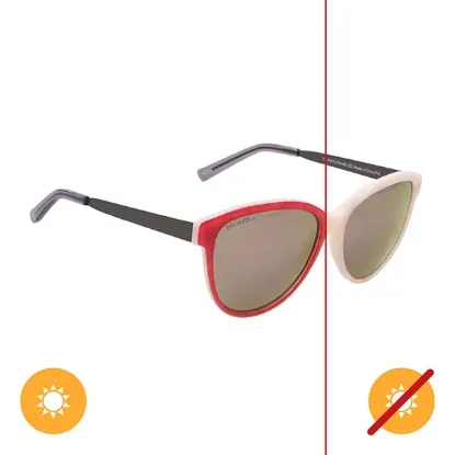 Picture of Solize Too Hot to Handle - Pearl to Pink by DelSol for Unisex - 1 Pc Sunglasses