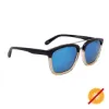 Picture of Solize Who Loves the Sun - Black and Clear to Blue by DelSol for Unisex - 1 Pc Sunglasses