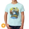 Picture of Kids Crew Tee - Sharrrk by DelSol for Kids - 1 Pc T-Shirt (YM)