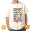Picture of Kids Crew Tee - Dino Might - Beige by DelSol for Kids - 1 Pc T-Shirt (2T)