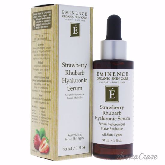 Strawberry Rhubarb Hyaluronic Serum by Eminence for Unisex -