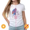 Picture of Kids Crew Tee - Believe - White by DelSol for Kids - 1 Pc T-Shirt (YXS)