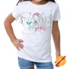 Picture of Kids Crew Tee - Ocean Princess by DelSol for Kids - 1 Pc T-Shirt (3T)