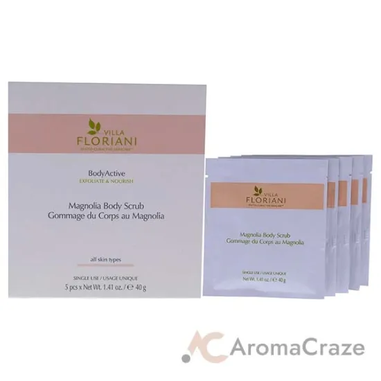 Picture of BodyActive Body Scrub - Magnolia by Villa Floriani for Women -5 x 1.41 oz Scrub