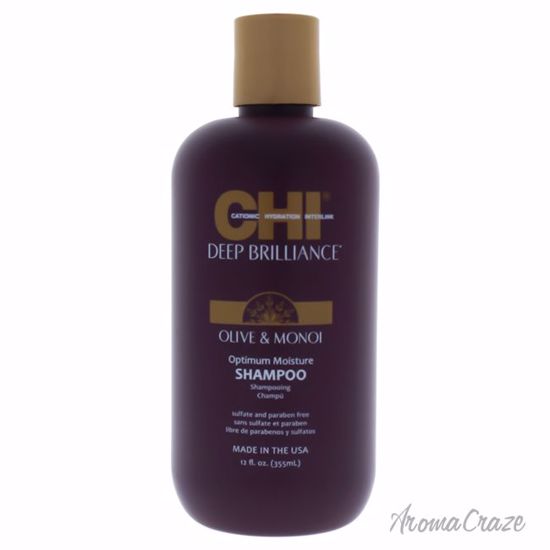 Deep Brilliance Optimum Moisture Shampoo by CHI for Unisex -