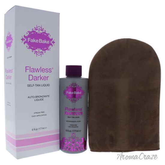 Flawless Darker Self-Tan Liquid by Fake Bake for Women - 6 o