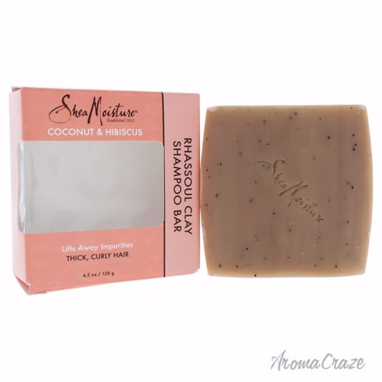 Coconut and Hibiscus Rhassoul Clay Shampoo Bar by Shea Moist