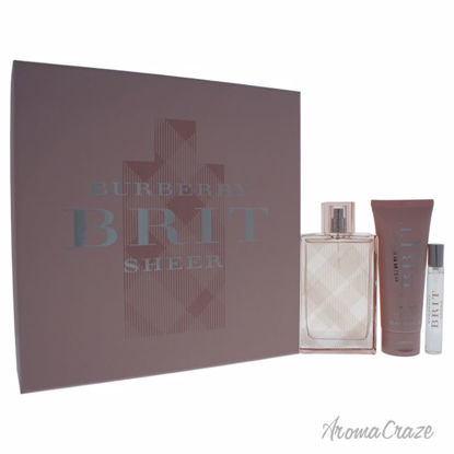 Burberry Brit Sheer by Burberry for Women - 3 Pc Gift Set 3.