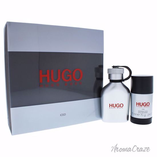 Hugo Iced by Hugo Boss for Men - 2 Pc Gift Set 2.5oz EDT Spr