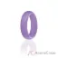 Picture of Silicone Wedding Ring - Dome Style - Lavander by ROQ for Women - 6 mm Ring