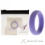 Picture of Silicone Wedding Ring - Dome Style - Lavander by ROQ for Women - 8 mm Ring
