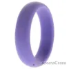 Picture of Silicone Wedding Ring - Dome Style - Lavander by ROQ for Women - 8 mm Ring