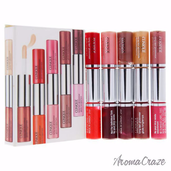Long Last Glosswear Duo Set by Clinique for Women - 5 Pc Set