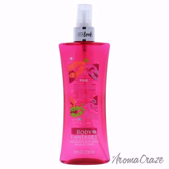 Pink Vanilla Kiss by Body Fantasies for Women - 8 oz Fragran