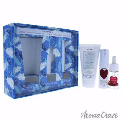 Greeces Secret To Flawless Skin Set by Korres for Women - 3 